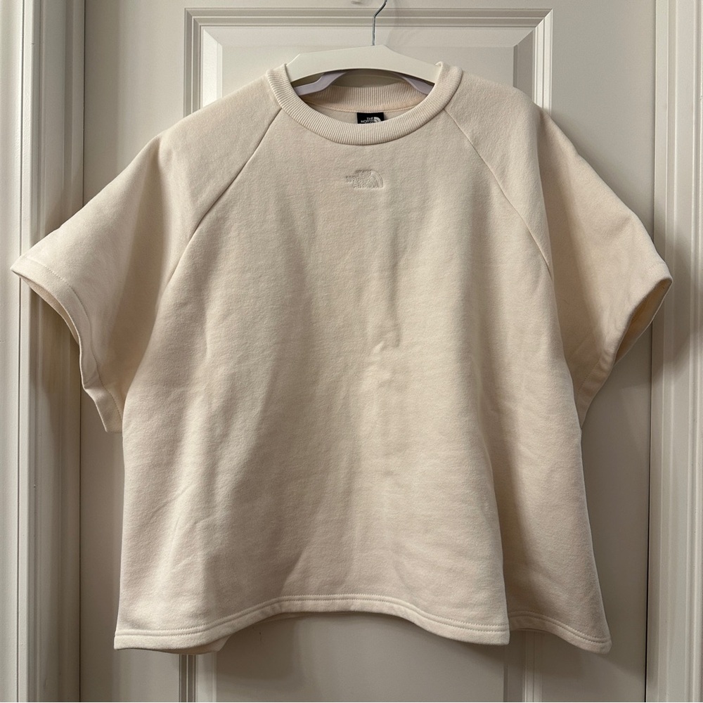 *Nice!!* NWT The North Face Women's Short-Sleeve Felted Fleece Crew